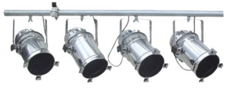 Par 64, 300W, lampové